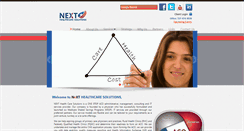 Desktop Screenshot of nexthealthcaresolutions.com